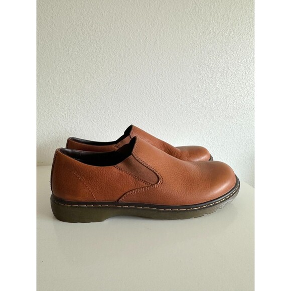NEW Dr. Martens Ethan Leather Slip On Moc Toe Shoes Pebbled Leather Men\'s 13 main image 9